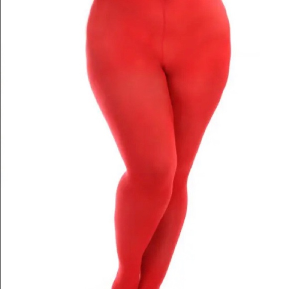 Silky Toes Tights Plus Size Orange 10-12